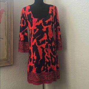 Silk DVF Vintage Dress